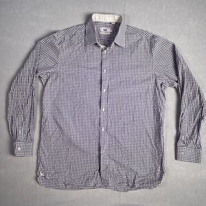 Hickey Freeman‎ Casual Dress Shirt Men XL Office Business GorpCore Career Purple